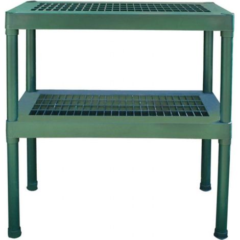 Greenhouse Staging Two Tier Staging - L79.7 x W39.8 x H85.1 cm