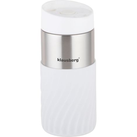 Taza térmica 300 ml KLAUSBERG blanca KB-7631 (1/5)