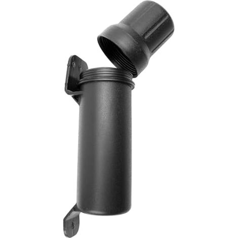 Boîte de rangement pour moto, 30,5 x 8,4 cm, étanche, tube à outils de moto compatible avec Honda (1 pièce, noir) (1/5)