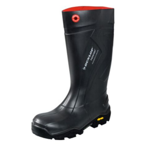 DUNLOP Bottes de sécurité, gris foncé DUNLOP PUROFORT+ EXPANDER FULL SAFETY, S5, Pointure UE: 46