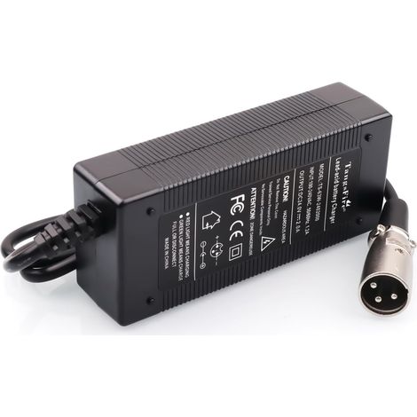 Chargeur pour 24V 12AH Batterie Trottinette Scooter électrique vélo Rechargeable (1/5)