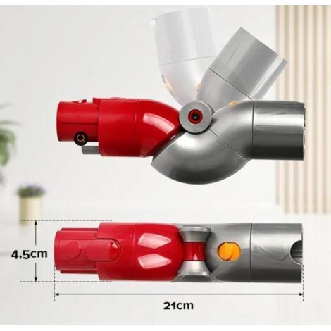Adattatore Up/Down per Aspirapolvere Multi-Angolo Rotazione Rapida V7 V8 V10 V11 Accessori Pulizia (1/4)