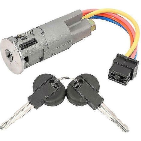 4162.F1 Serrure de cylindre de démarrage avec 2 clés 4162.V1 pour Citroën C15 Édition 1984-2005 0327 (1/5)