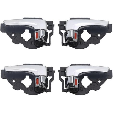 Lot de 4 poignées de porte intérieures pour BMW IX35 (2010-2015) - Références : 826102S010 et 826202S010