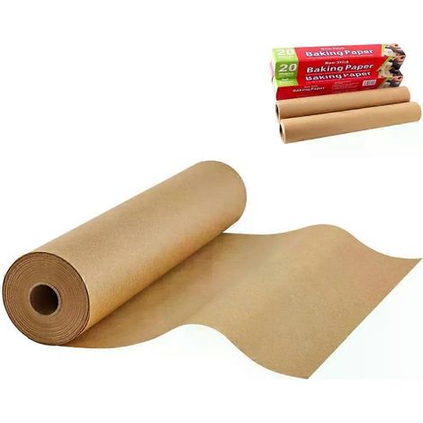 Backpapier-Backbleche, antihaftbeschichtet, vorgeschnitten, zum Backen, Grillen, für Heißluftfritteuse, Dampfgaren, Brot, Cupcakes und Kekse (1/4)