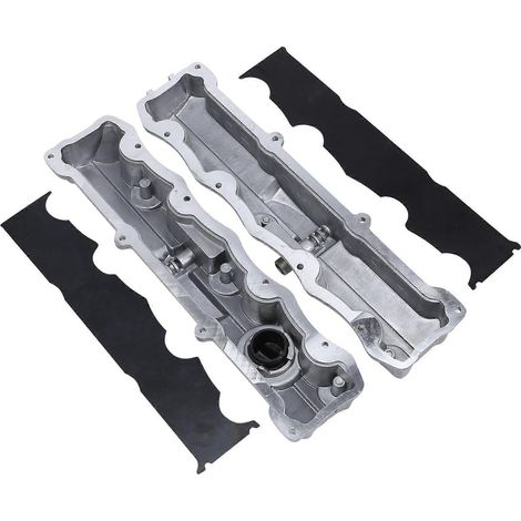 Couvercle de culasse en aluminium avec cache-soupapes pour Peugeot 206, 207, 301, 307, Citroën C4 et Sega (références 0248L7 et 0248R4).