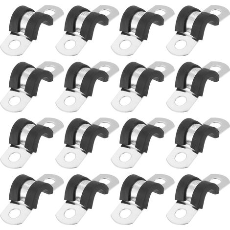 16Pcs 8mm/0.31 Pouce Colliers de Câble Colliers de Sangle en U (1/5)