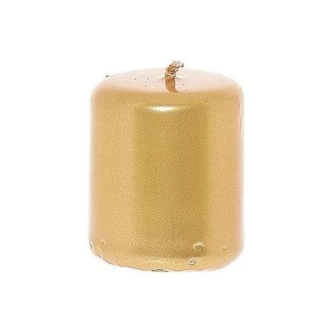 MERCURY CANDELA PILLAR LUCID ORO DIAM. 5x h. 5,7 CM - COLORE ORO, DURATA 15H