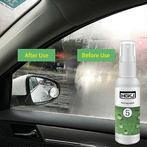 Spray antibuée pour pare-brise et vitres latérales de voiture (20 ml) : liquide imperméable et résistant à la pluie, accessoires de nettoyage automobile. (1/5)