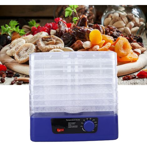 Déshydrateur alimentaire 350 W, séchoir à fruits, 8 niveaux, norme européenne, 220 V (1/5)