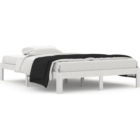 Maison Exclusive - Estructura de cama sin colchón madera pino bla