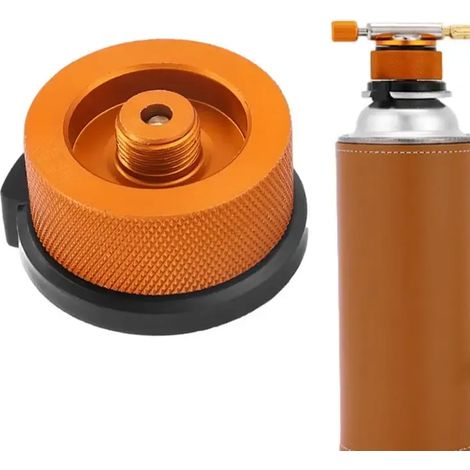 Adaptateur pour réchaud de camping, adaptateur de réservoir, tête de conversion, brûleur de réchaud, raccords de connexion pour fournaise, connecteur pour réchaud, réchauds de cuisine portables en alu (1/4)