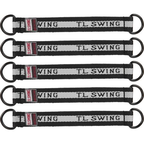 5 pièces Courroies de Suspension 24 cm pour Chaise Hamac, Accessoires Balançoire Intérieur Extérieur (1/5)