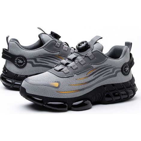 Chaussures De Sécurité S3 - Embout Acier - Semelle Antidérapante Avec Coussin D Air - Pointure 47 (1/5)