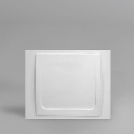 Bathroom Gloss White Modern End Bath Panel 700 x 550mm (1/2)