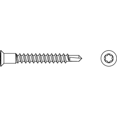 MACO Sonderbohrschraube POWER, Holz/PVC, 4,5x38 mm, TX 20, silber (367828) (1/2)