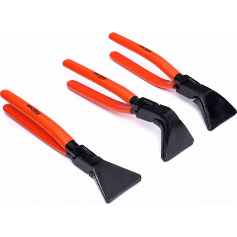 SET DI PINZE PER COPERTURE PER PIEGARE LAMIERE 180° / 90° / 45° 275mm KD10453 (1/5)