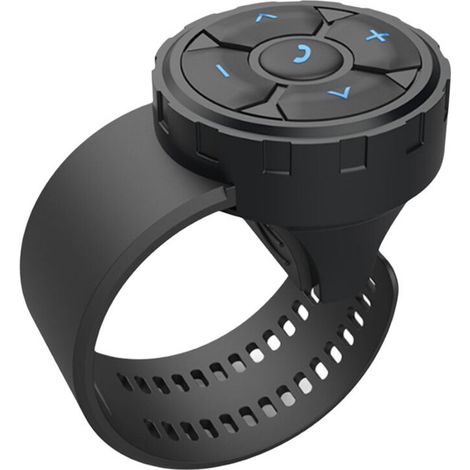 Fernbedienungsknopf für Motorradhelm-Headset, Multimedia-Controller für Motorradlenker, Controller für Elektrofahrräder (1/2)
