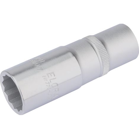 19mm 1/2 Inch Drive Deep Bi-Hexagon Socket (25119) for Automotive and Mechanical Use (1/5)