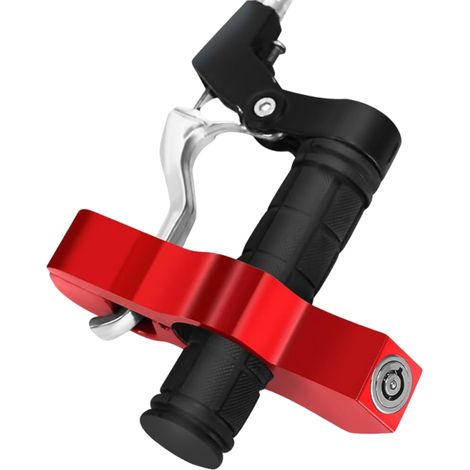 Antivol Moto Universel - Verrou Disque Frein Réglable Et Guidon - Pour Scooter Vélo Atv - Lot De 1 (1/5)