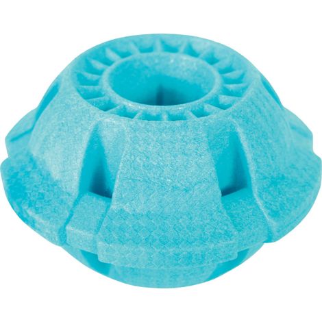 Jouet balle Moos ø 9.5 cm TPR flottant bleu pour chien - zolux