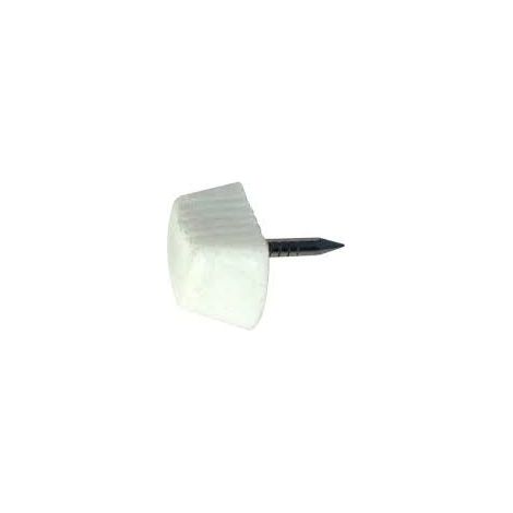 REGGIPIANO CON CHIODO FISSO PLASTICA BIANCO- 1000,0 pz