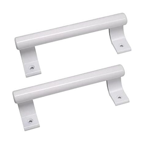 CSPARKV 200 mm 2 piezas manija de metal moderna manija de puerta corrediza de aluminio para puertas de vidrio de balcón, puertas corredizas de baño, etc.