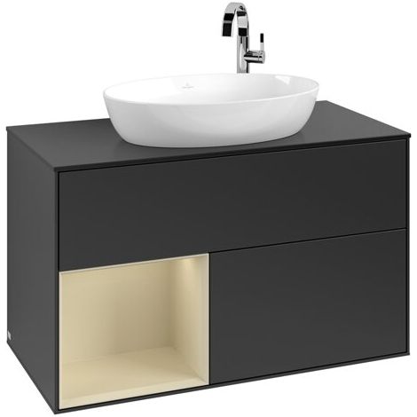 Villeroy & Boch F892HJPD Meuble sous-lavabo Finion F89 (1/3)