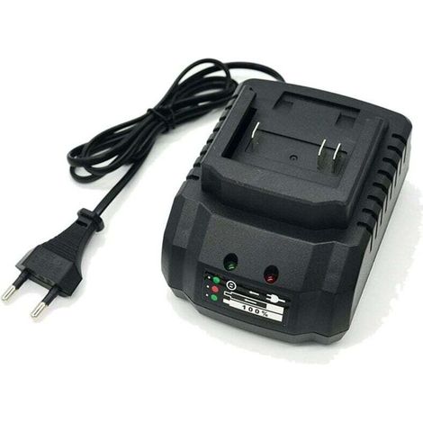 Chargeur Batterie Lithium 18V 21V - Prise Européenne - Pour Perceuse Meuleuse Ventilateur Outils Électriques - 1 Pièce (1/4)