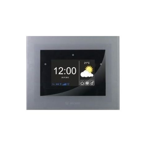 Centrale domotique CC51 avec écran tactile 4.3" – Commande volets et chauffage – Intégration LAN/WiFi – IP20 – Becker (1/2)