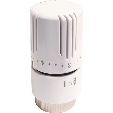 Somatherm For You – Tête thermostatique M30x1,5 – Raccordement M30x1,5 – Tête à dilatation de cire pour confort isotherme – Installation horizontale recommandée