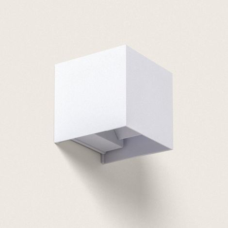 LED-Wandleuchte Außen 6W PC doppelseitige Beleuchtung Onis Weiß (1/4)
