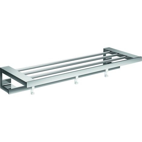 emco loft Handtuchablage mit Badetuchhalter, chrom, 3 abnehmbare (1/3)