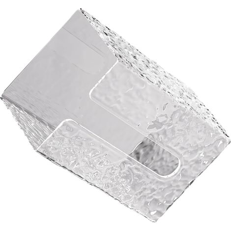 Distributeur de papier toilette sans perçage, porte-papier mural transparent, d'essuie-mains (1/5)
