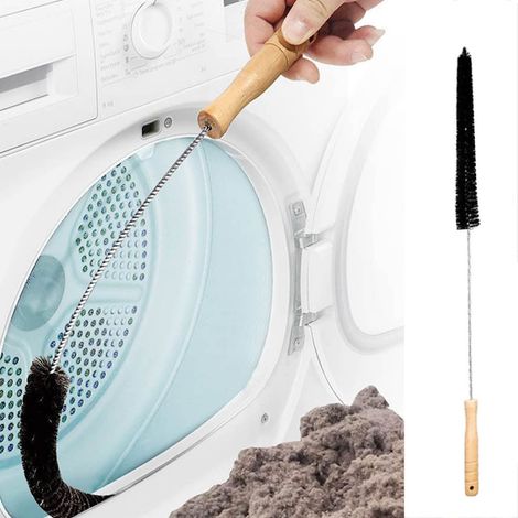 Brush Nettoyage Canalisations - Manche Flexible 120 cm - Pour Séche-Linge Ventilation - Brosse À Poils Rigides - 1 Pièce (1/5)