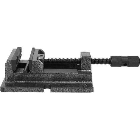 Étau de serrage à main allemand de haute précision, robuste, en fonte, avec base fendue, 15 cm (6 pouces) (1/5)