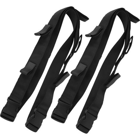 2 Stück Kfz-Angelrutengurt, robuste Halterung für Fahrzeug-Angelrutenträger, Befestigungsgurt (1/5)