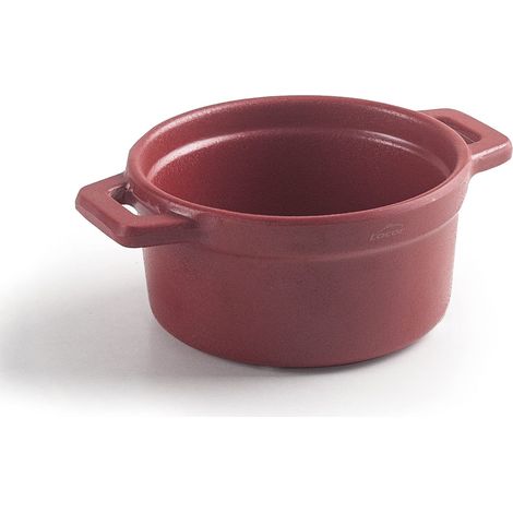 Mini casserole, Casserole sans couvercle, En mélamine, Lave-vaisselle, Sans BPA, Ø9 cm, 150 ml, Rouge (1/5)