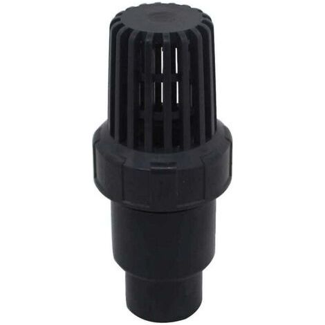 Pair ZVD-Clapet pied clapet anti retour a boule aspiration 25 32 40 mm clapet crepine anti retour antiretour pvc piscine pompe (Diamètre Intérieur 32mm) (1/4)