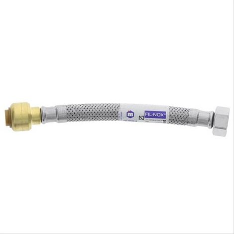 Flexible F/Tectite Ø8 pour tube cuivre ou PER 14xF1/2''(15/21) L=300mm