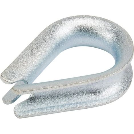 Cosse-coeur zingué 16mm UNIVERSEL WT16 (1/3)