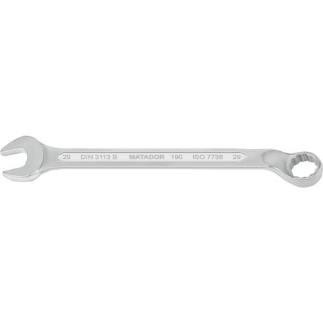 Matador Schraubwerkzeuge 01900290  Ring-Maulschlüssel  Schlüsselweite (Metrisch) 29 mm