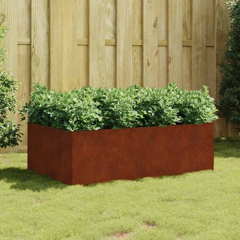 Garden Raised Bed 120x80x40 cm Corten Steel vidaXL (1/5)