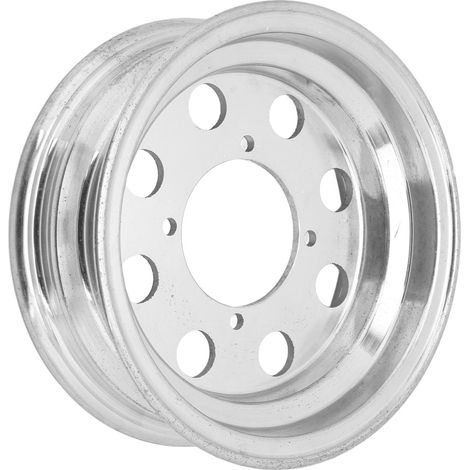 Jante de roue avant de moto en alliage d'aluminium poli, remplacement sous vide pour pneus Monkey Z50 Q50 8 pouces (1/5)