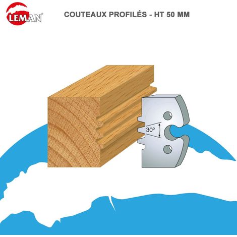 Jeux 2 contre-fers Classic PROFIL N°246 Haut. 48 Ep. 5,3mm