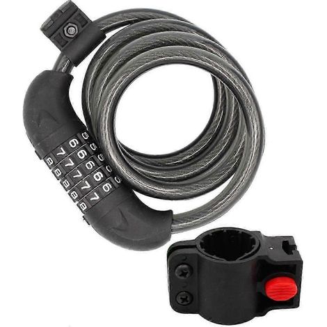 Antivol pour vélo de route, antivol en U pour vélo, antivol de porte coulissante en fer, antivol à câble pour VTT (1/2)