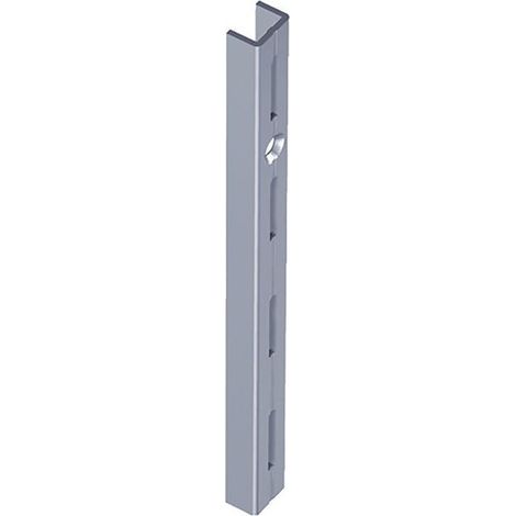 Soporte de estantería simple de 150 cm blanco
