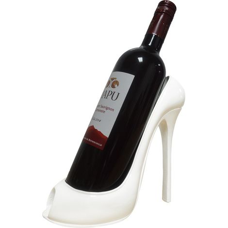 White Wine Rack, High Heel Wine Rack, European Style Wine Rack for Home Decor (1/5)