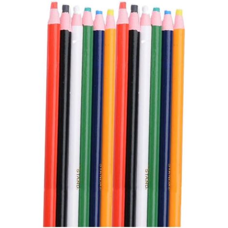 de 12 marqueurs à cire composite de couleurs aléatoires pour (1/5)