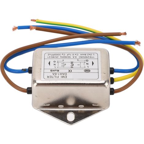 Filtre secteur universel DAA1-6A AC115/250V (1/5)